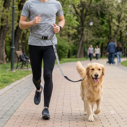 Hands-Free Running Dog Leash