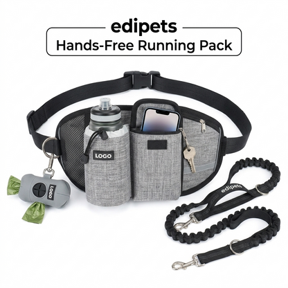 Hands-Free Running Dog Training Leash
