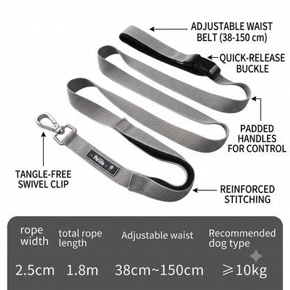 Hands-Free Running Dog Leash