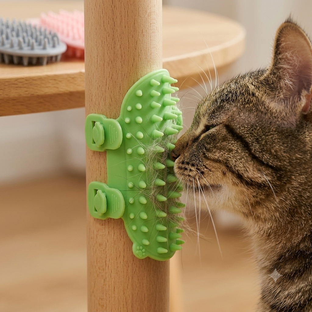 Self-Grooming Cat Brush