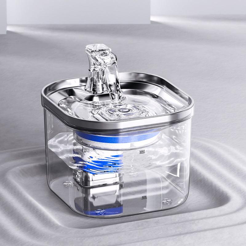 Furmiro AquaFlow Stainless-Steel Pet Water Fountain