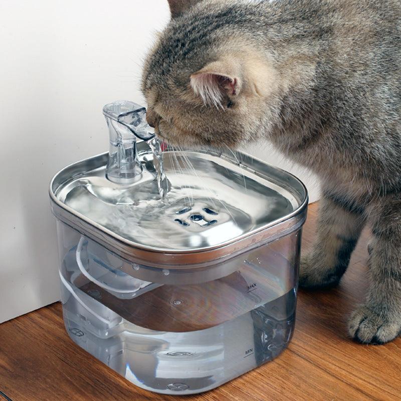 Furmiro AquaFlow Stainless-Steel Pet Water Fountain